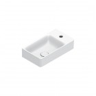 Catalano Elice umywalka 45x25 cm prostokątna lewa biały mat 0420491021
