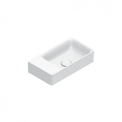 Catalano Elice umywalka 45x25 cm prostokątna prawa biała 0420480001