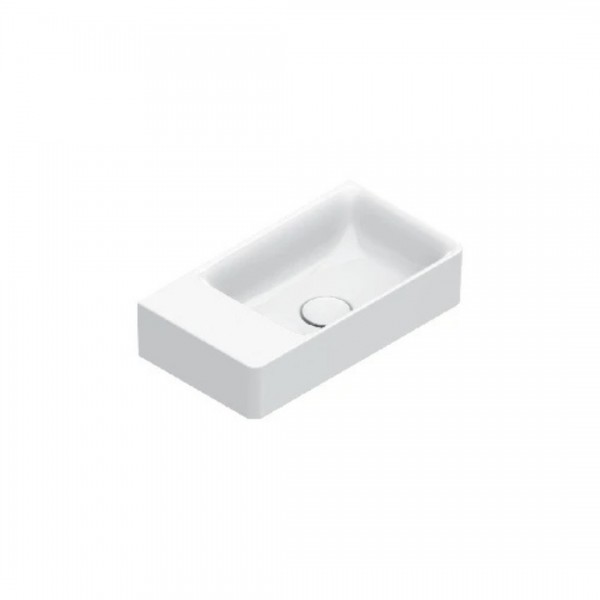 Catalano Elice umywalka 45x25 cm prostokątna prawa biała 0420480001