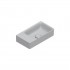 Catalano Elice umywalka 45x25 cm prostokątna prawa szary mat 0420480023