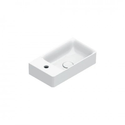 Catalano Elice umywalka 45x25 cm prostokątna prawa biała 0420481001