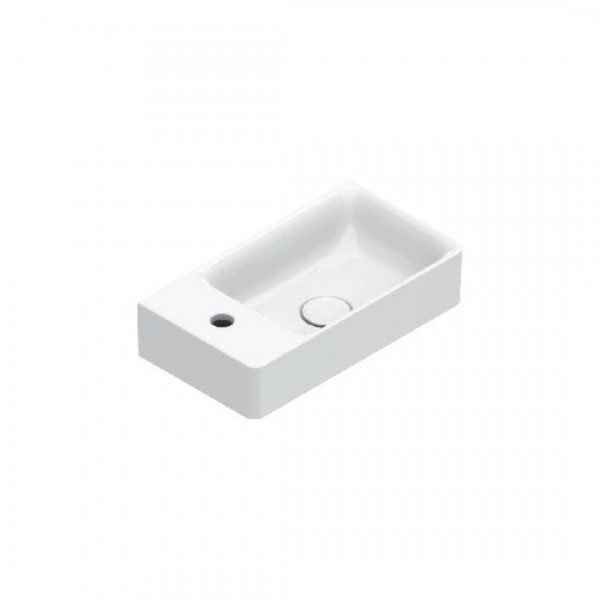Catalano Elice umywalka 45x25 cm prostokątna prawa biała 0420481001