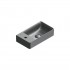 Catalano Elice umywalka 45x25 cm prostokątna prawa czarny mat 0420481022