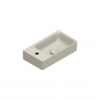 Catalano Elice umywalka 45x25 cm prostokątna prawa sabbia mat 0420481029