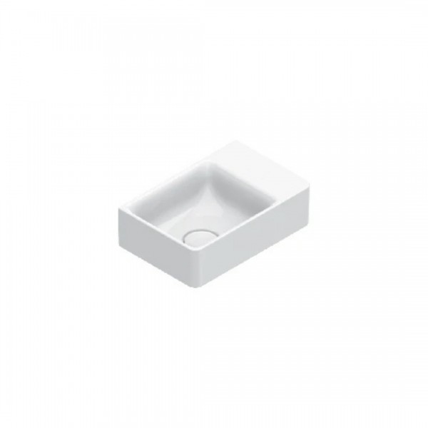 Catalano Elice umywalka 35x23 cm prostokątna lewa biała 0420390001