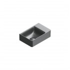 Catalano Elice umywalka 35x23 cm prostokątna lewa czarny mat 0420390022