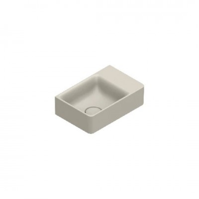 Catalano Elice umywalka 35x23 cm prostokątna lewa sabbia mat 0420390029