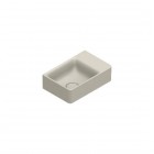 Catalano Elice umywalka 35x23 cm prostokątna lewa sabbia mat 0420390029