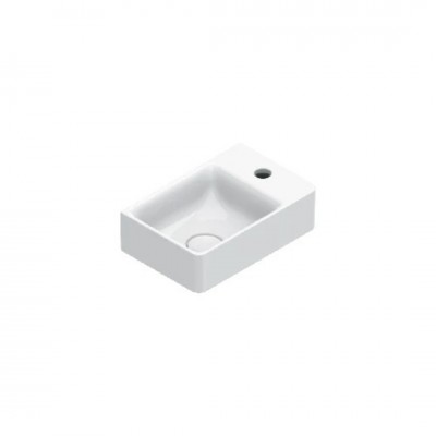 Catalano Elice umywalka 35x23 cm prostokątna lewa biała 0420391001