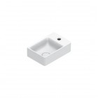 Catalano Elice umywalka 35x23 cm prostokątna lewa biały mat 0420391021
