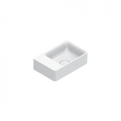 Catalano Elice umywalka 35x23 cm prostokątna prawa biała 0420380001