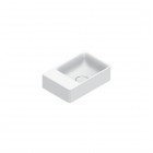 Catalano Elice umywalka 35x23 cm prostokątna prawa biały mat 0420380021