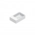 Catalano Elice umywalka 35x23 cm prostokątna prawa biały mat 0420380021