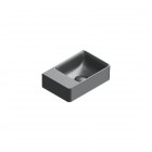 Catalano Elice umywalka 35x23 cm prostokątna prawa czarny mat 0420380022