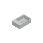 Catalano Elice umywalka 35x23 cm prostokątna prawa szary mat 0420380023