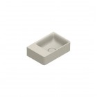 Catalano Elice umywalka 35x23 cm prostokątna prawa sabbia mat 0420380029