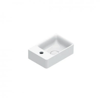 Catalano Elice umywalka 35x23 cm prostokątna prawa biała 0420381001
