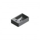 Catalano Elice umywalka 35x23 cm prostokątna prawa czarny mat 0420381022