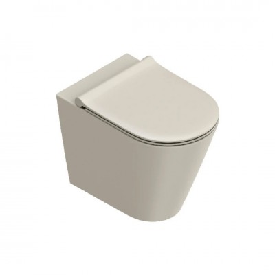 Catalano Zero miska WC stojąca Silentech sabbia mat 0114550029
