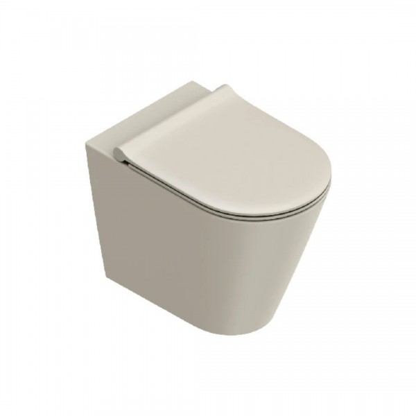 Catalano Zero miska WC stojąca Silentech sabbia mat 0114550029
