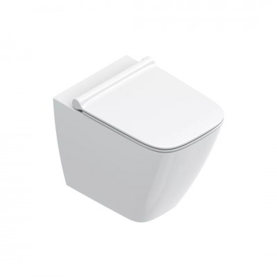 Catalano Zero miska WC stojąca Silentech biały mat 0414540021