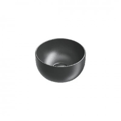 Catalano Sfera umywalka nablatowa okrągła 28 cm czarny mat 0523280022