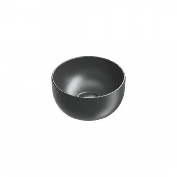 Catalano Sfera umywalka nablatowa okrągła 28 cm czarny mat 0523280022