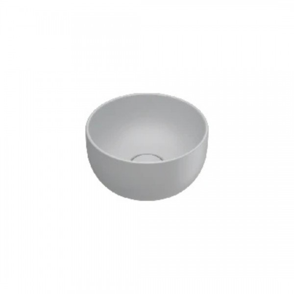 Catalano Sfera umywalka nablatowa okrągła 28 cm szary mat 0523280023
