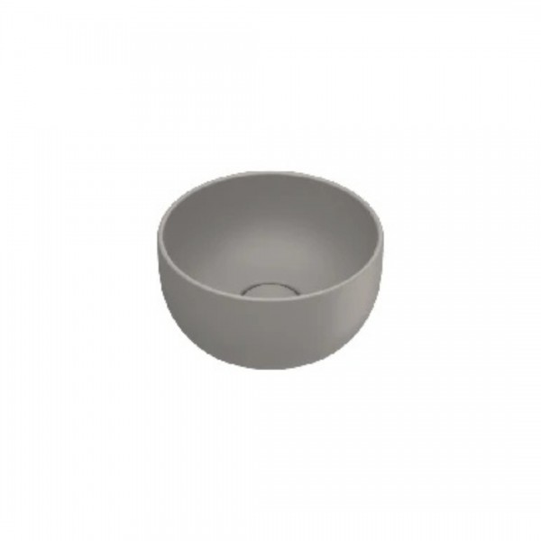 Catalano Sfera umywalka nablatowa okrągła 28 cm tortora mat 0523280032