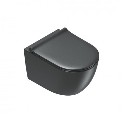Catalano Sfera muszla WC wisząca Silentech czarny mat 0511500022 Catalano Sfera muszla WC wisząca Silentech czarny mat 0511500022