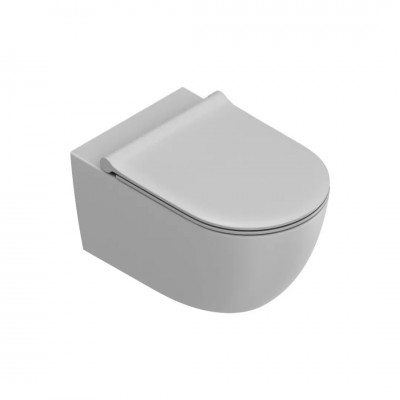 Catalano Sfera miska WC wisząca Silentech z deską WC wolnoopadającą seta mat 0511750023+0551250023+9056160000