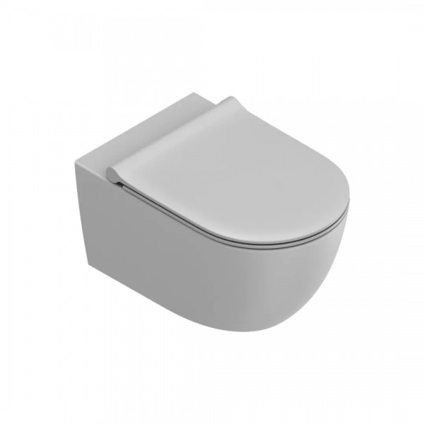 Catalano Sfera miska WC wisząca Silentech z deską WC wolnoopadającą seta mat 0511750023+0551250023+9056160000