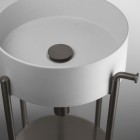 Deante Silia konsola łazienkowa stojąca titanium CKS_D36A