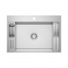 Deante Magnetic zlewozmywak stalowy 76x52 cm stal szczotkowana ZRM_010B
