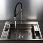 Deante Magnetic zlewozmywak stalowy 76x52 cm stal szczotkowana ZRM_010B