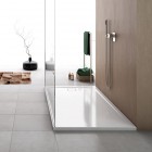 Sanswiss Livada brodzik prostokątny 160x90 cm konglomeratowy biały W20AS09016004