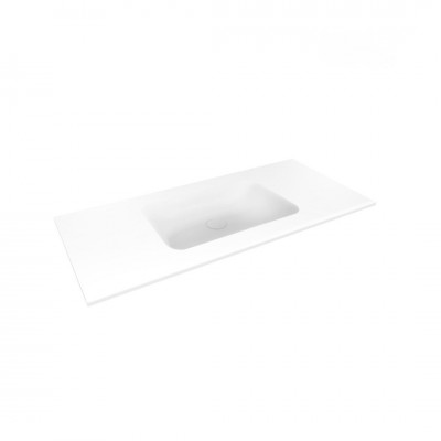 Oltens Kalla umywalka 100,2x46 cm meblowa prostokątna LavaForm biała 40211000