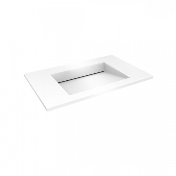 Oltens Stila umywalka 100x45 cm meblowa prostokątna LavaForm biały mat 40203900