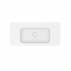 Oltens Hamnes umywalka 100x46,1 cm meblowa prostokątna PureSurface biała 40214000