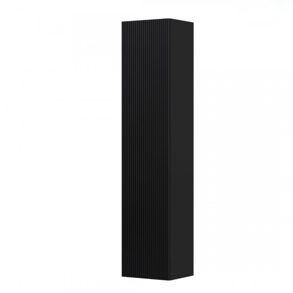 Oltens Lun szafka 160 cm boczna wisząca czarny mat 60036300