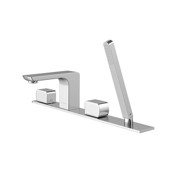 Kohlman Lexis bateria wannowa stojąca 4-otworowa QB240L