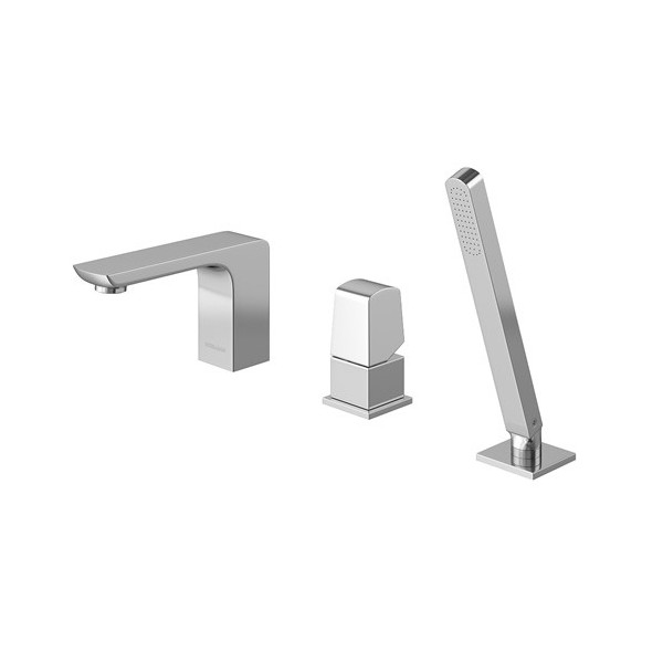 Kohlman Lexis bateria wannowa stojąca 3-otworowa QB241L