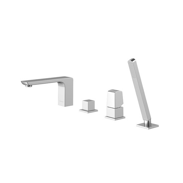 Kohlman Lexis bateria wannowa stojąca 4-otworowa QB244L