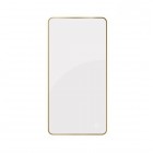 Oltens Nordlis lustro 60x120 cm prostokątne z oświetleniem LED mosiądz szczotkowany 64118510
