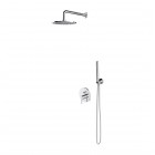 Omnires Y kompletny zestaw prysznicowy podtynkowy deszczownica 25 cm chrom SYSY35CR