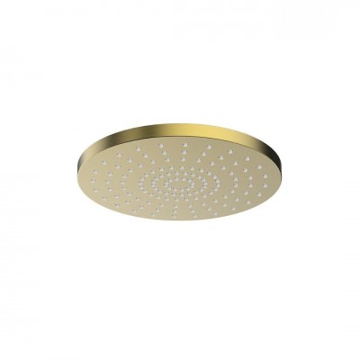Oltens Pluva deszczownica 25 cm okrągła złoto szczotkowane 37010810