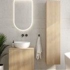Oltens Hamnes bateria umywalkowa podtynkowa wylewka 19 cm grafit 32602400