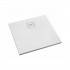 Schedpol Protos Grooved White Stone brodzik kwadratowy 80x80 cm biały kamień 3SP.P2K-8080/B/GR-M1/B/GR