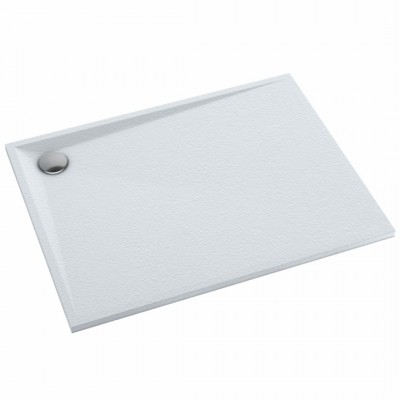 Schedpol Libra Grooved White Stone brodzik prostokątny 70x80 cm biały kamień 3SP.L1P-7080/B/GR Schedpol Libra Grooved White Stone brodzik prostokątny 70x80 cm biały kamień 3SP.L1P-7080/B/GR