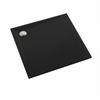 Schedpol Libra Black Mat brodzik kwadratowy 80x80 cm czarny 3SP.L1K-8080/C/MG Schedpol Libra Black Mat brodzik kwadratowy 80x80 cm czarny 3SP.L1K-8080/C/MG
